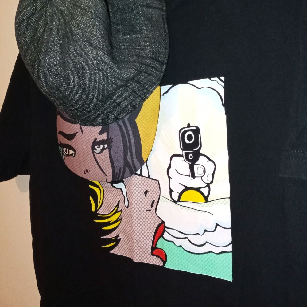 Summertime shootout T-shirt with hat